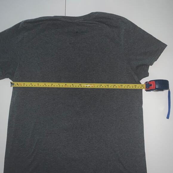 The Punisher Skull Logo Symbol White Skeleton l Gray Marvel T-Shirt - Picture 5 of 12